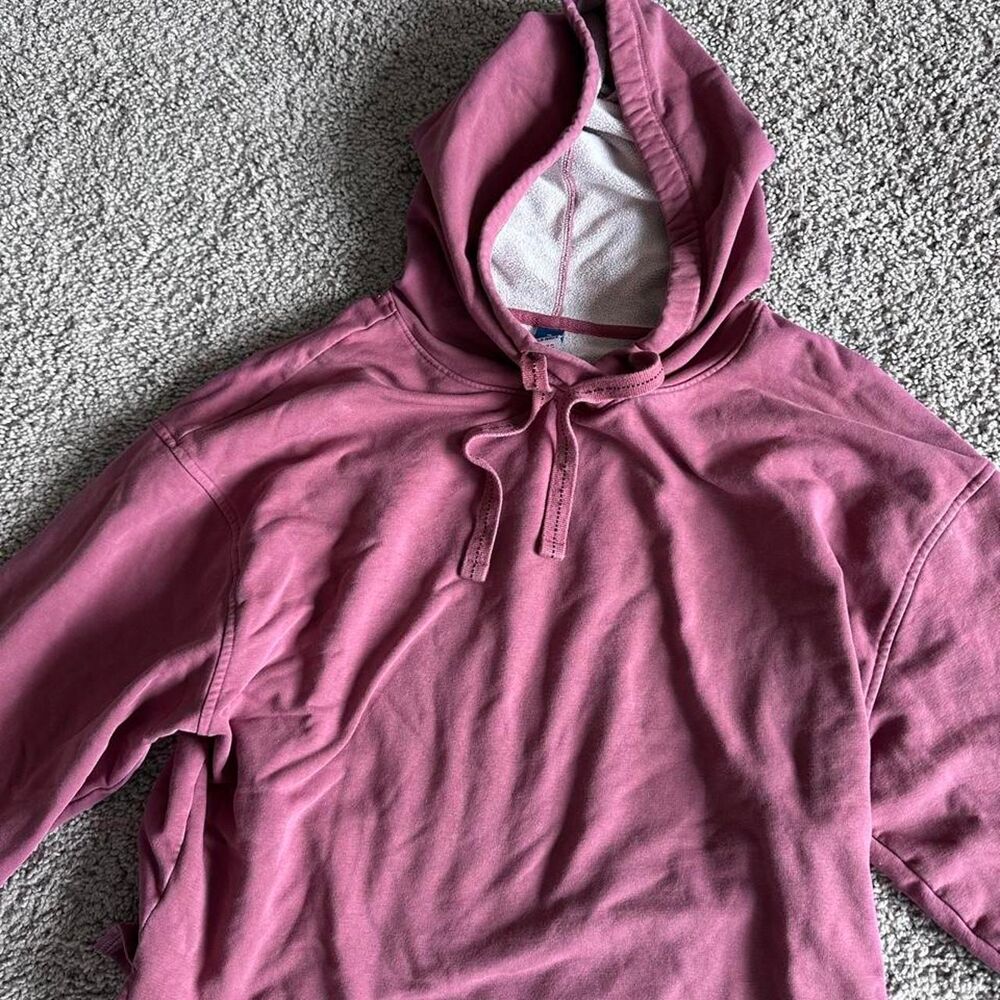 Old-navy Women's Pink and Burgundy Hoodie